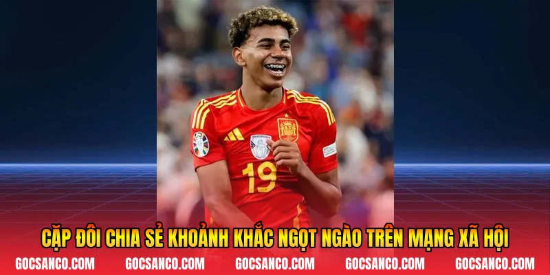 Cặp đôi chia sẻ khoảnh khắc ngọt ngào trên mạng xã hội