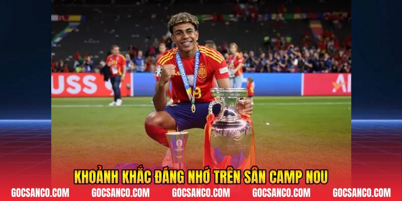 Khoảnh khắc đáng nhớ trên sân Camp Nou