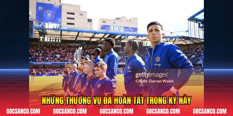 Những thương vụ đã hoàn tất trong kỳ này